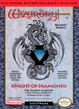 Wizardry - Knight of Diamonds - The Second Scenario (USA) box cover front